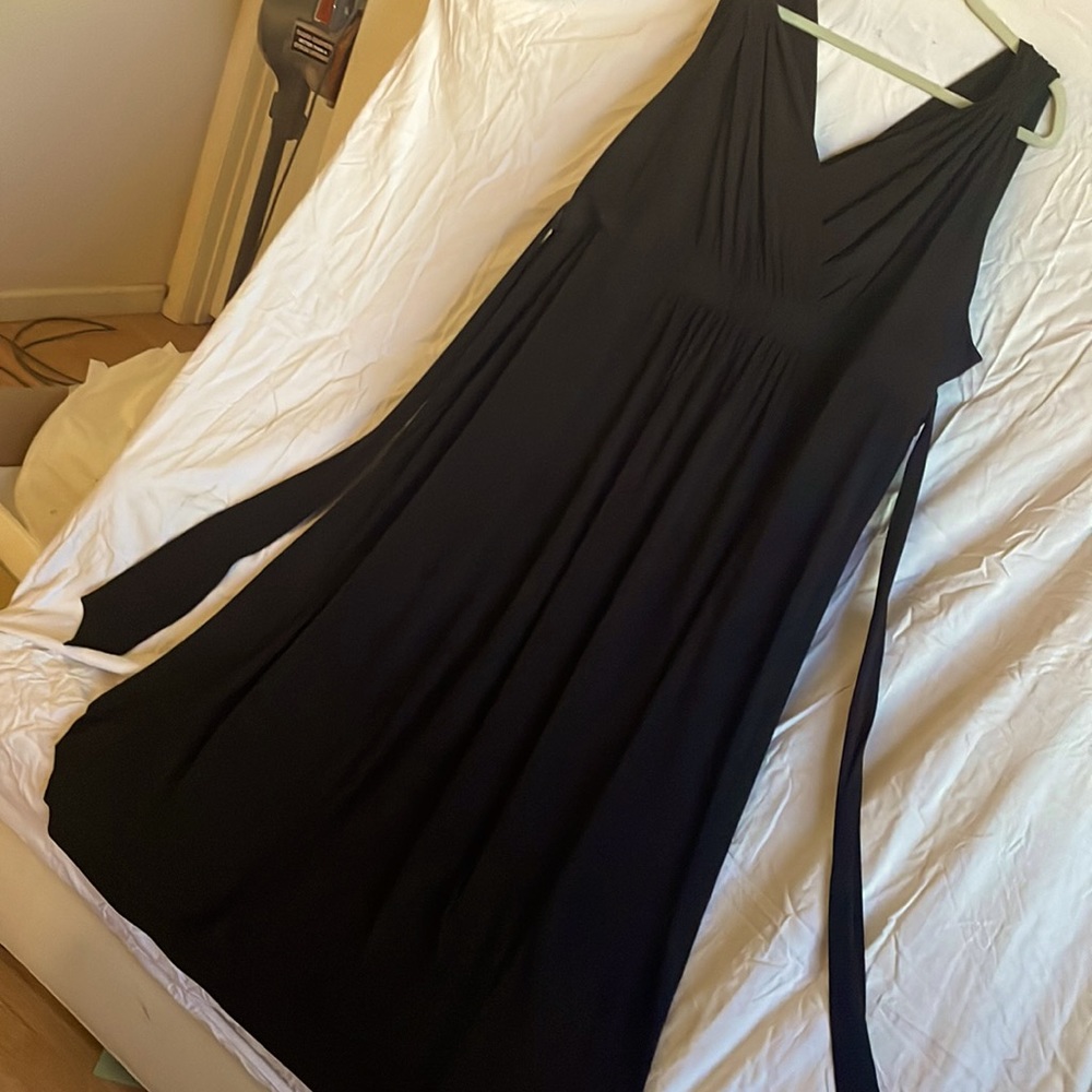 3X Black maxi dress